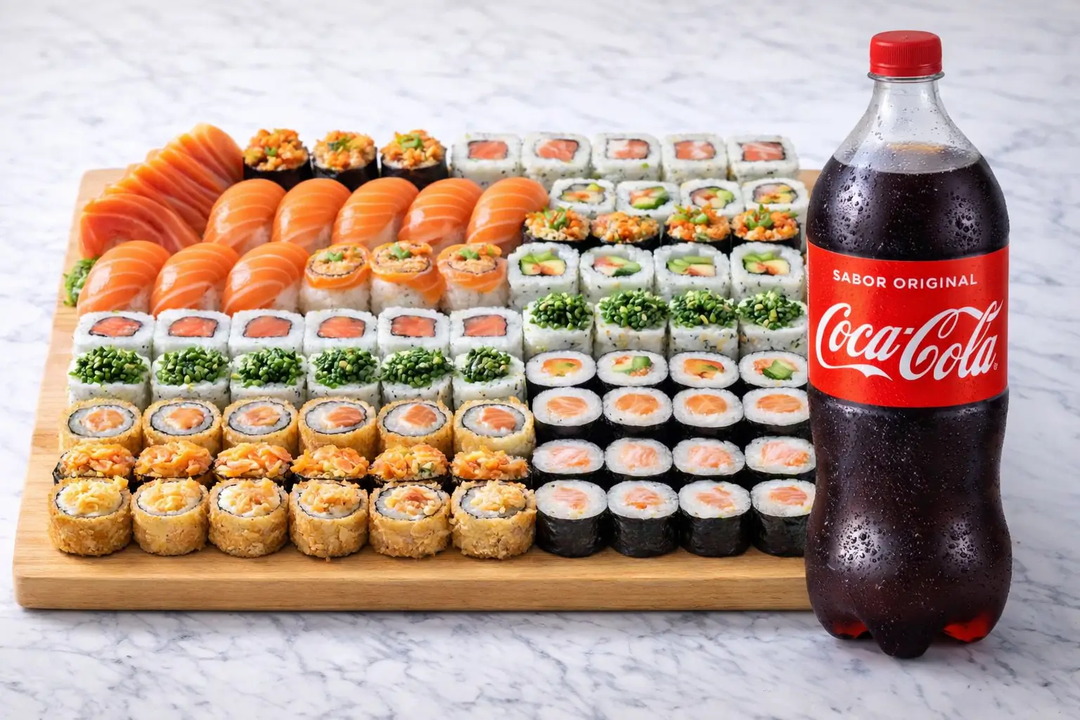 Combo Família Zen - 80 Peças + Refri 2L