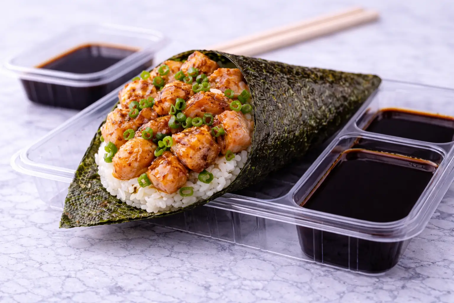 Temaki Salmão Grelhado na Manteiga